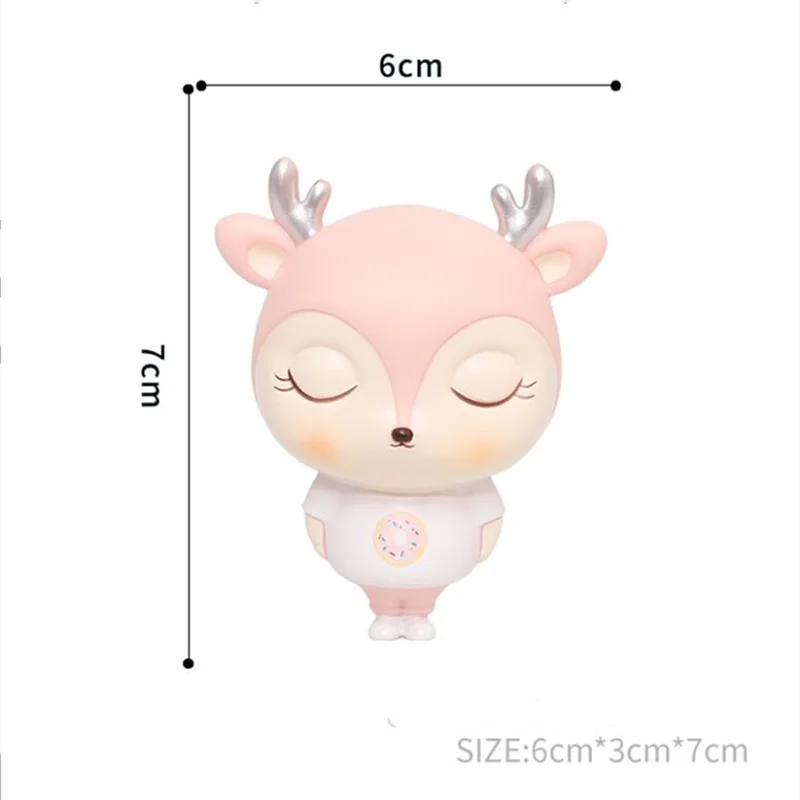 Deer Creative Car Accessories Car Air Outlet Cartoon Deer Aroma Clip Air Fresher Air Conditioner Decoration