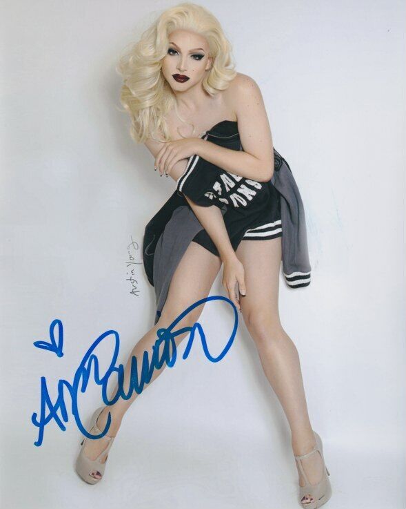 April Carrion (RuPaul's Drag Race) signed 8x10 Photo Poster painting In-person