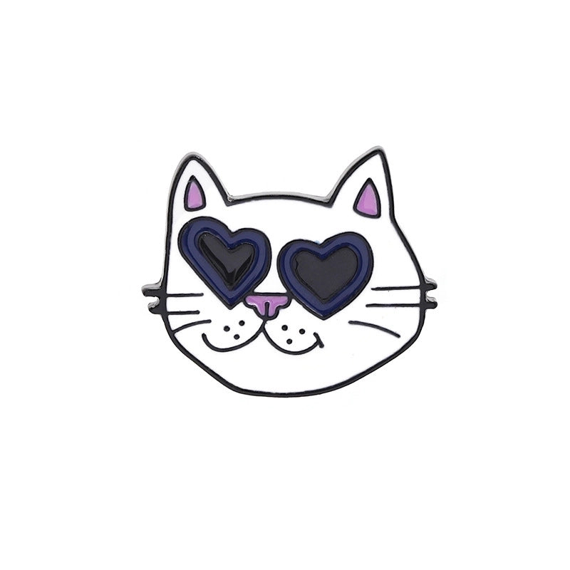 Cute Bear Panda Cat Alloy Women’s Brooches