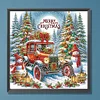 Diamond Painting-DIY Crystal Rhinestone Christmas Car