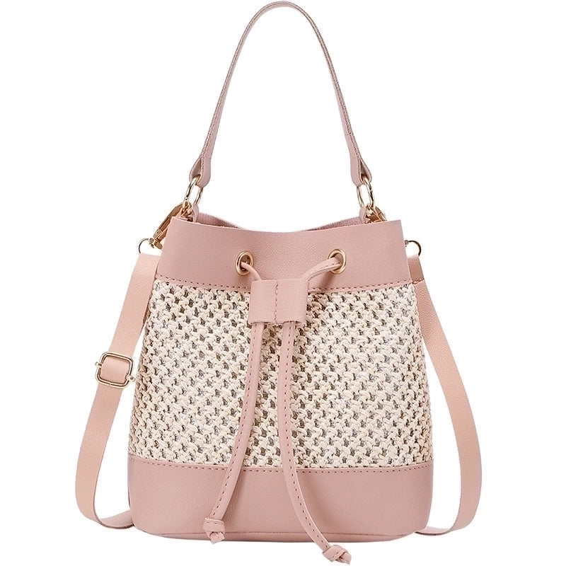 Women’s Small Autumn Pu Leather Fashion Bucket Bag