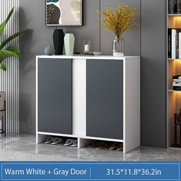 GLVEE Gray Large Capacity Shoe Cabinet