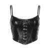 Pu Leather Corset Bustier