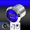 Vehicle Start Press Button Push Switch Ignition Starter Blue Light