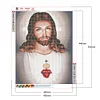 Diamond Painting-5D Full Round Drill Jesus(40*50CM)