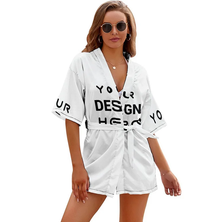 Personalized Design Women’s Night-robe Full Print