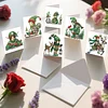 6PCS DIY Diamond Art Greeting Cards Christmas Elf Congratulations Cards & Gift