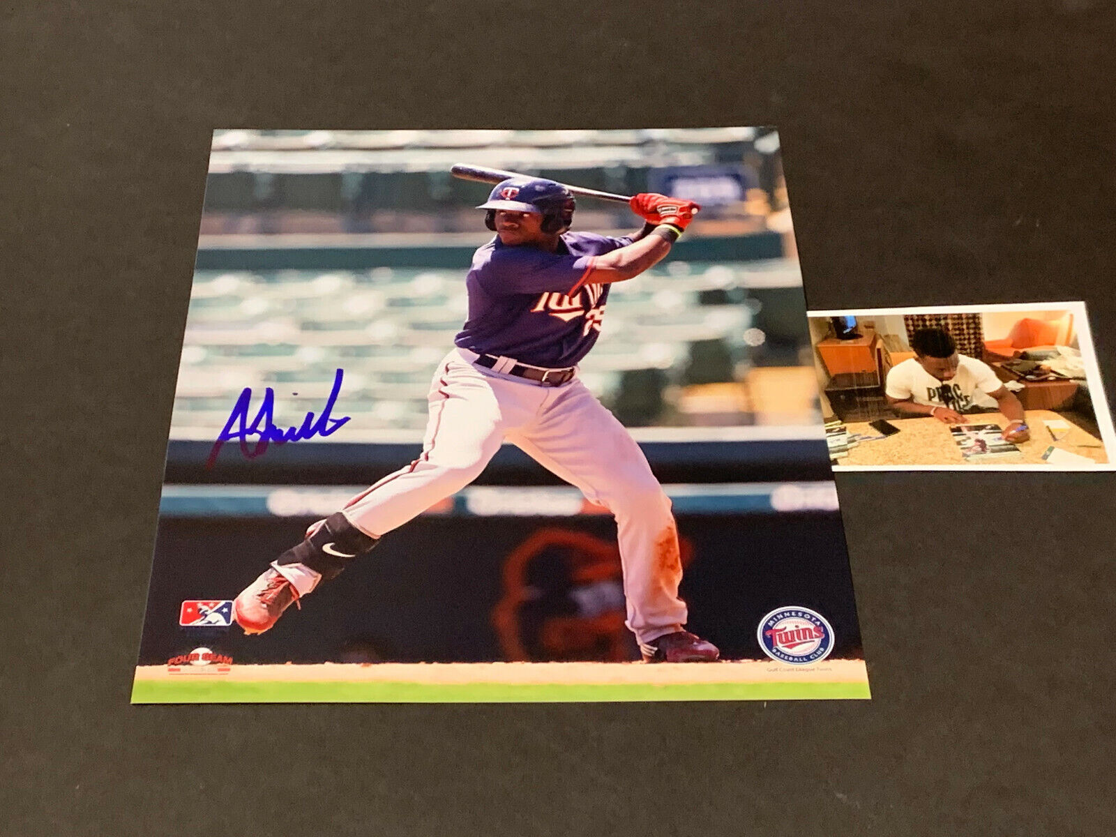 Akil Baddoo Tigers Minnesota Twins Autographed Signed 8x10 Photo Poster painting ___