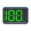 GPS KMH MPH HUD Digital Speed Meter Gauge Head Up Display Big Font Speed for Car