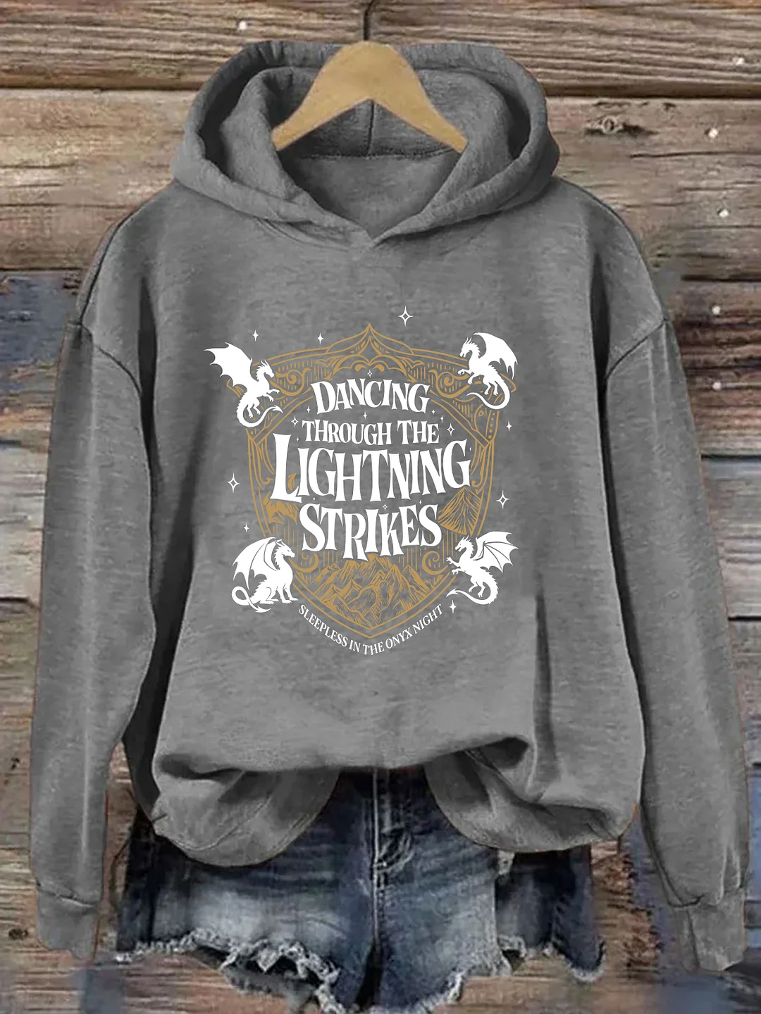 Dancing Through Lightning Strikes Hoodie