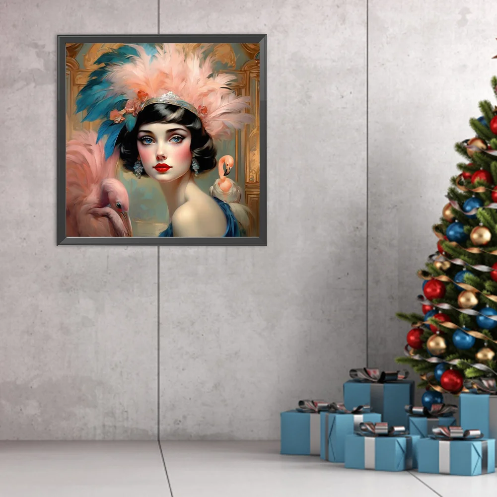 DIY Paint By Number 40*40cm - Lady