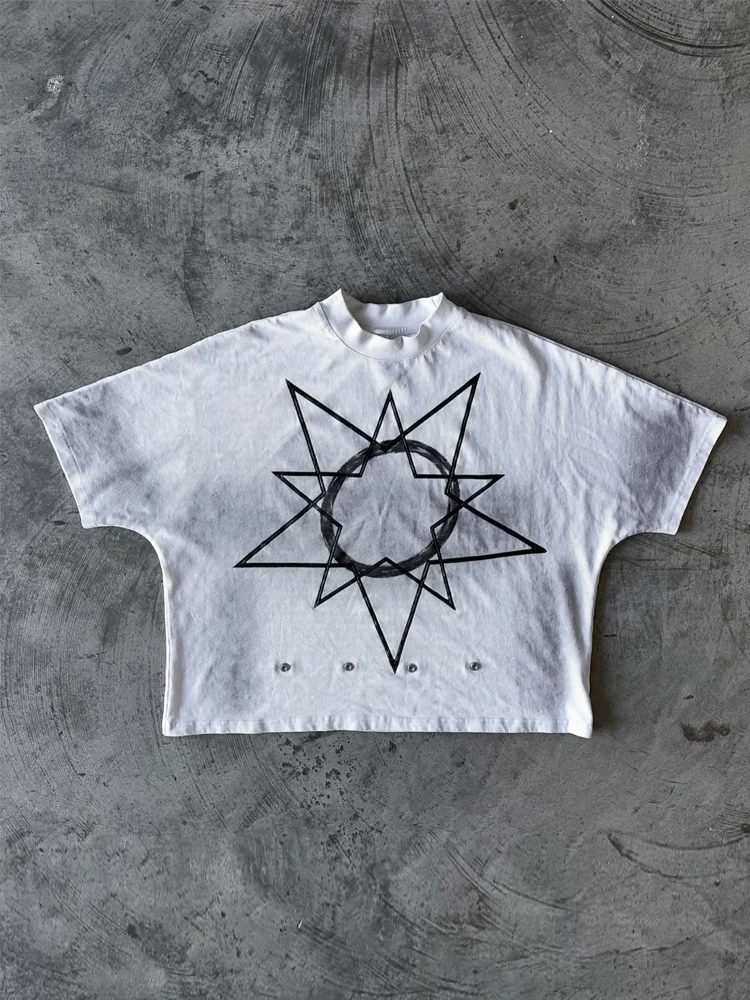 Tenthseries Cotton Short Sleeved T-shirt