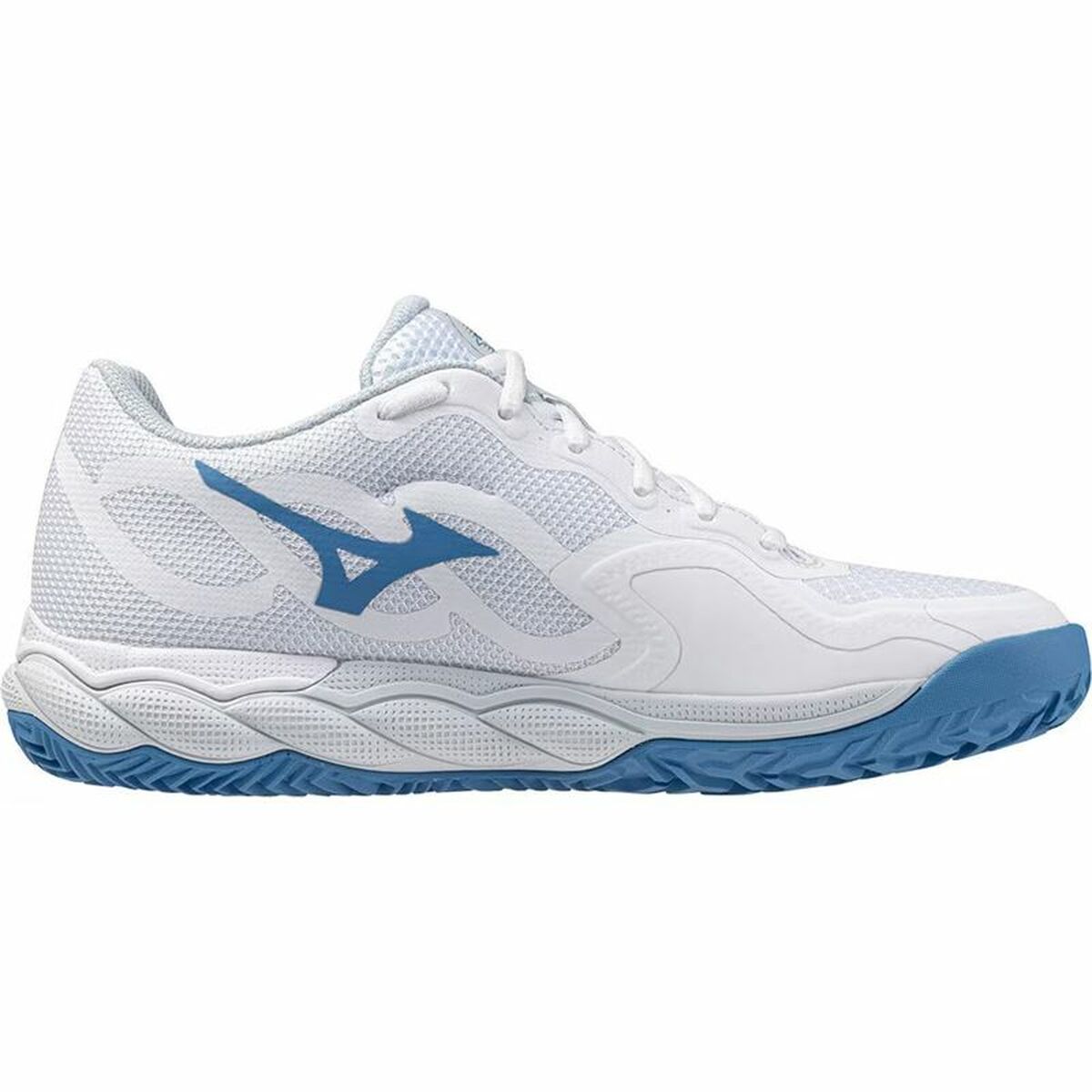 Women's Tennis Shoes Mizuno Wave Enforce Court Cc White