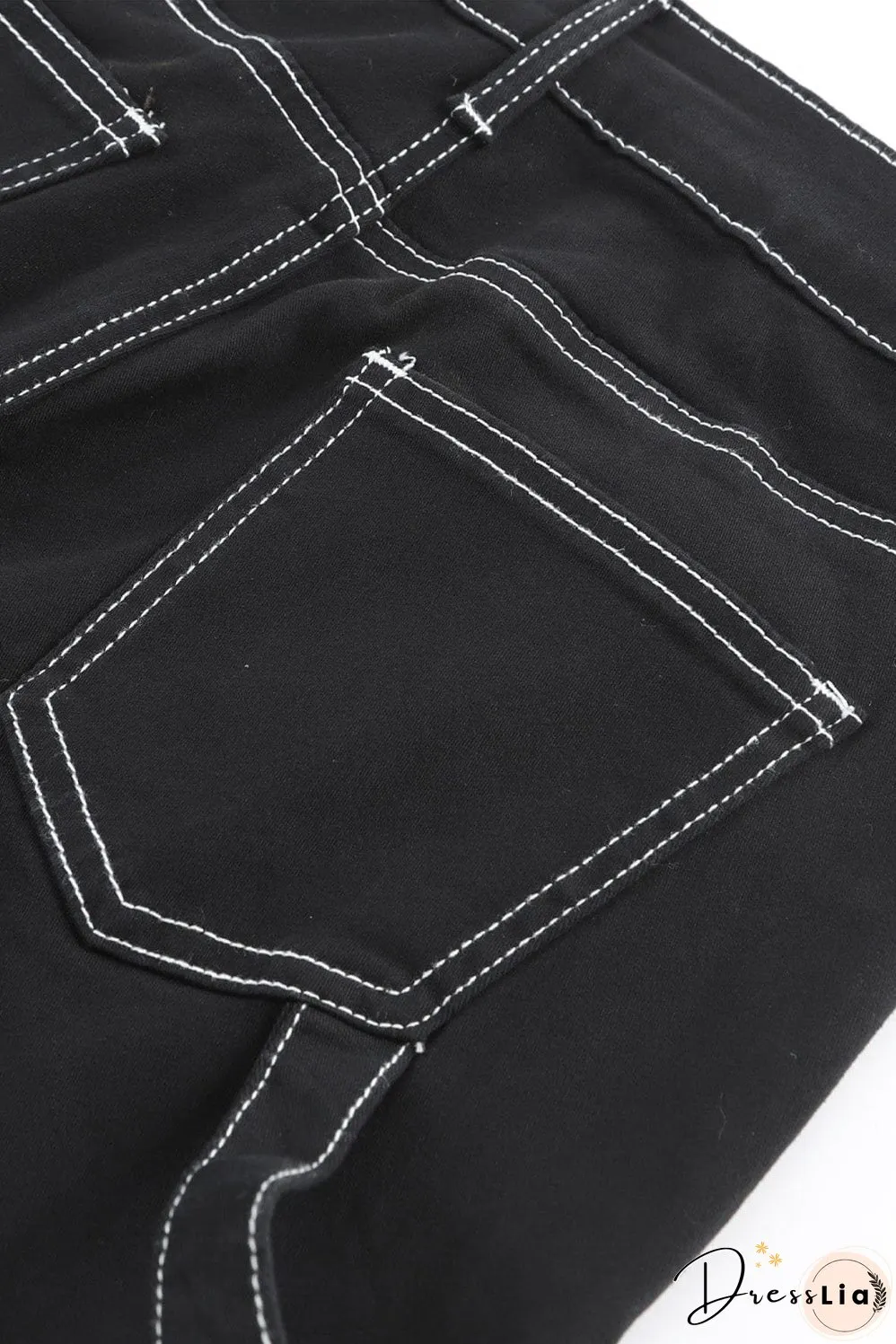 Contemporary Black Cargo Pants