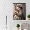 Diamond Painting -DIY Full Square Drill Cute Little Girl(35x45cm)