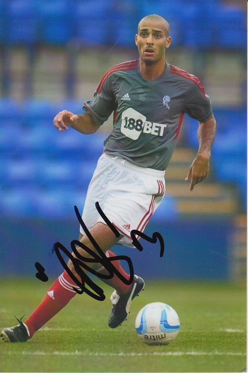 BOLTON WANDERERS HAND SIGNED DARREN PRATLEY 6X4 Photo Poster painting 1.