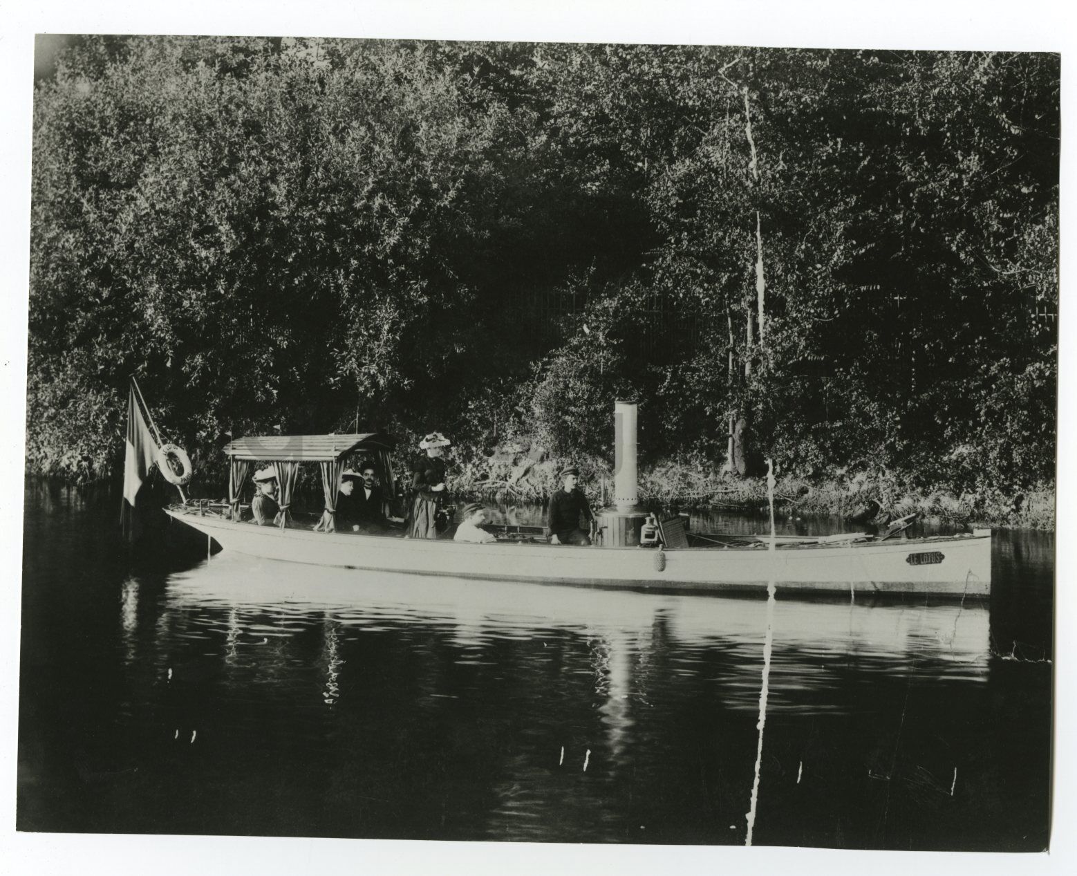 Historic France - Vintage 8x10 Publication Photo Poster painting - Early 1900s Boating