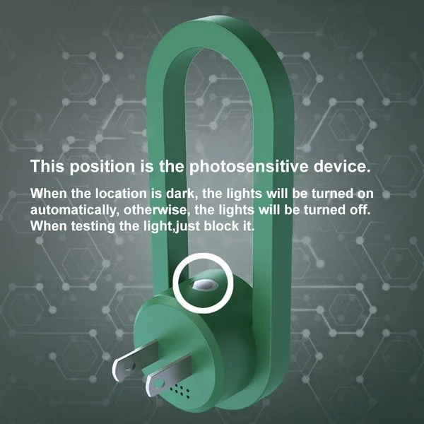 (Buy 3 Free Shipping) 2022 Latest Frequency Conversion Ultrasonic Mosquito Killer with LED Sleeping Light