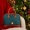 D & B Pebble Grain Zip Satchel[Buy 2 Get Freeshipping]