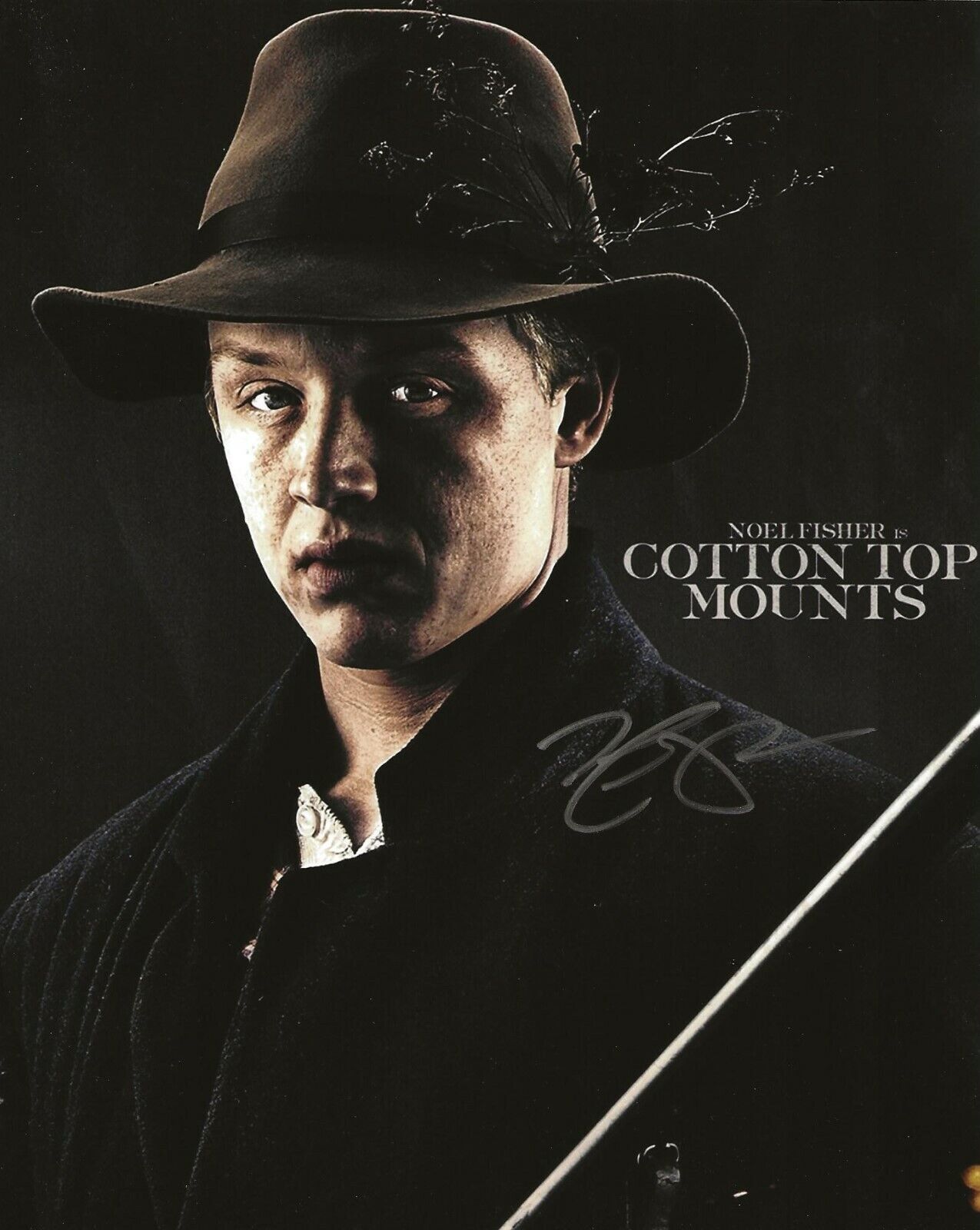 Noel Fisher signed Hatfields & McCoys 8x10 Photo Poster painting autographed Cotton Top Mounts