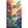 Dragonfly-14CT Stamped Cross Stitch 40*70cm(Big Size)