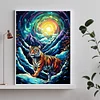 Diamond Painting-DIY Full Round Drill Tiger