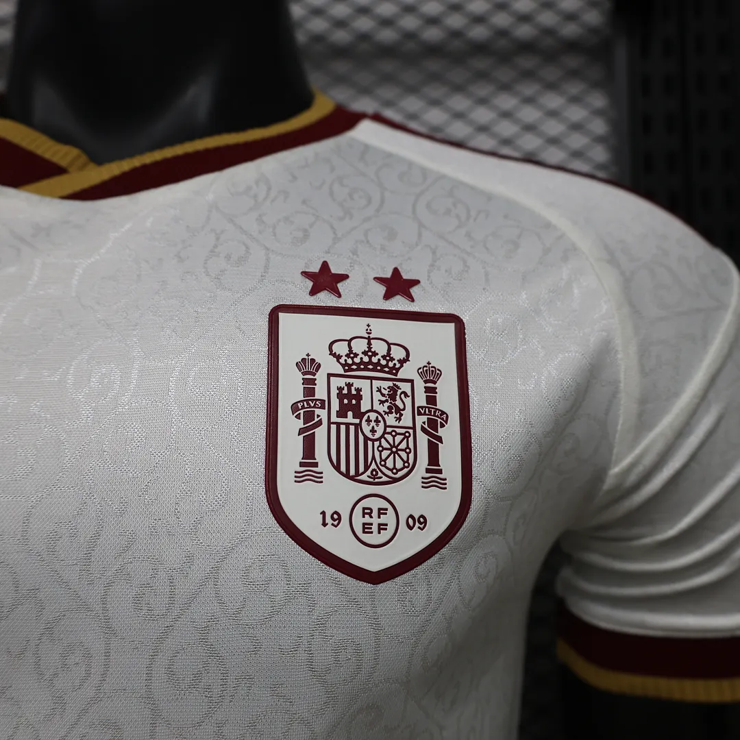 2026 Spain Away Player Version Men's Football T-Shirt