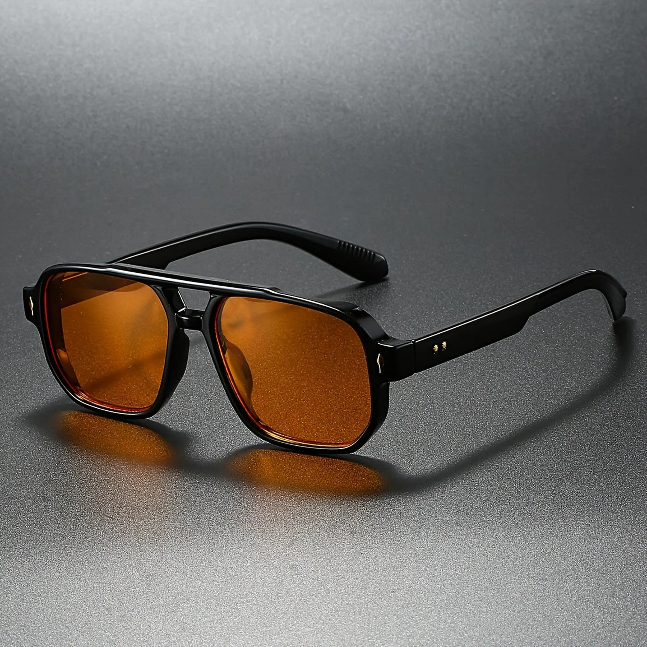 Men's Aviator Sunglasses &ndash; UV400 Double-Bridge Frames