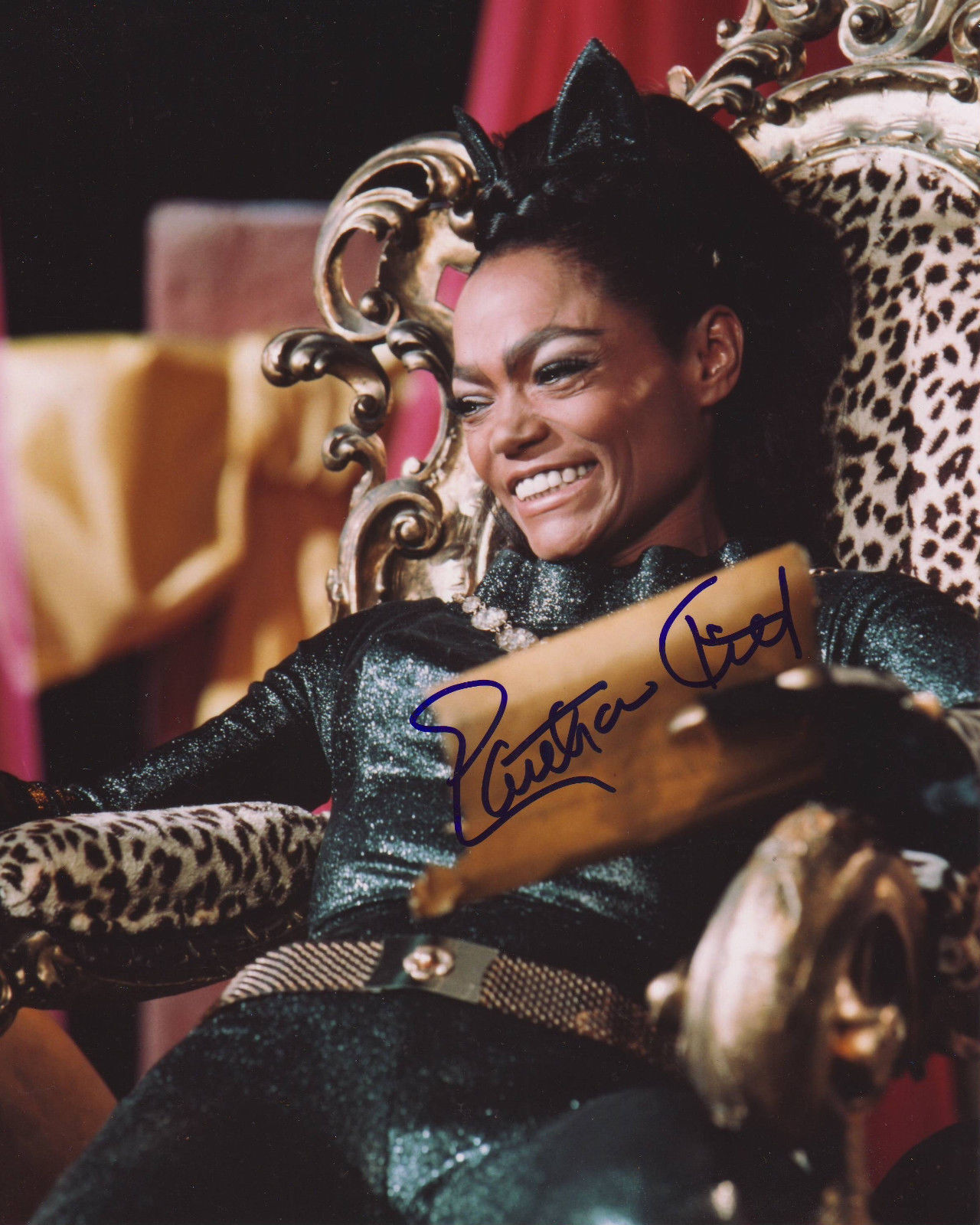 EARTHA KITT AUTOGRAPH SIGNED PP Photo Poster painting POSTER