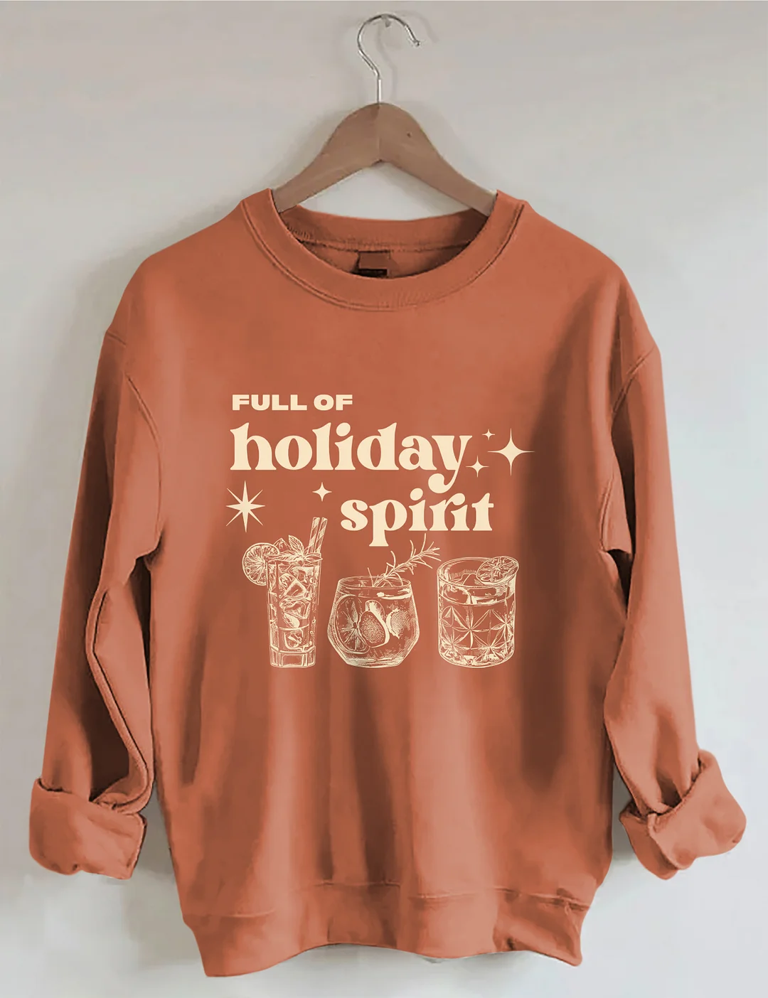 Full Of Holiday Spirit Sweatshirt