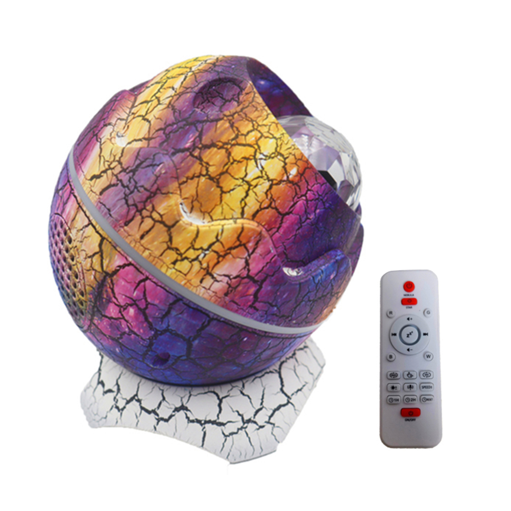 

Dinosaur Egg RGB Starry Projector Bluetooth-Compatible Music Night Light, 501 Original