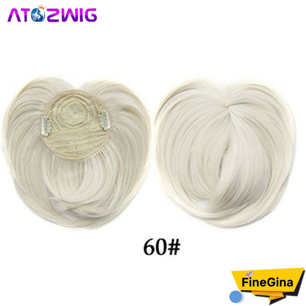 Clip In Hair Extensions Topper Hair Wig Heat Safe Healthy Toupee Hairpiece For Women