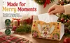 Xmas Angel DIY Pearl Diamond Painting PU Cover Tissue Holder Kit Pearl Art Painting Decoration for Home & Gifts