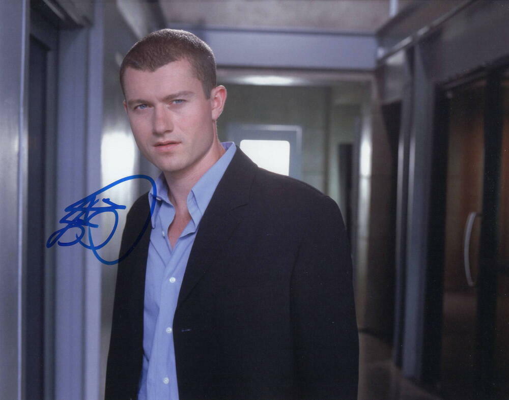 JAMES BADGE DALE SIGNED AUTOGRAPH 8X10 Photo Poster painting - CHASE EDMUNDS 24 STUD, IRON MAN 3