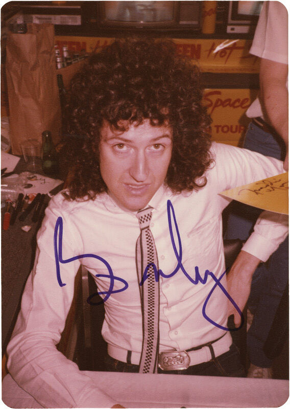 BRIAN MAY Signed Photo Poster paintinggraph - Rock Star Guitarist - QUEEN - preprint