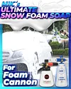 MJJC Foam (128 fl oz) Ultimate Snow Foam Car Wash Soap Specialized Car Shampoo for Foam Cannon and Pressure Washer, Safe for Cars (pH Neutral, 10x Concentrated) lime mint scent