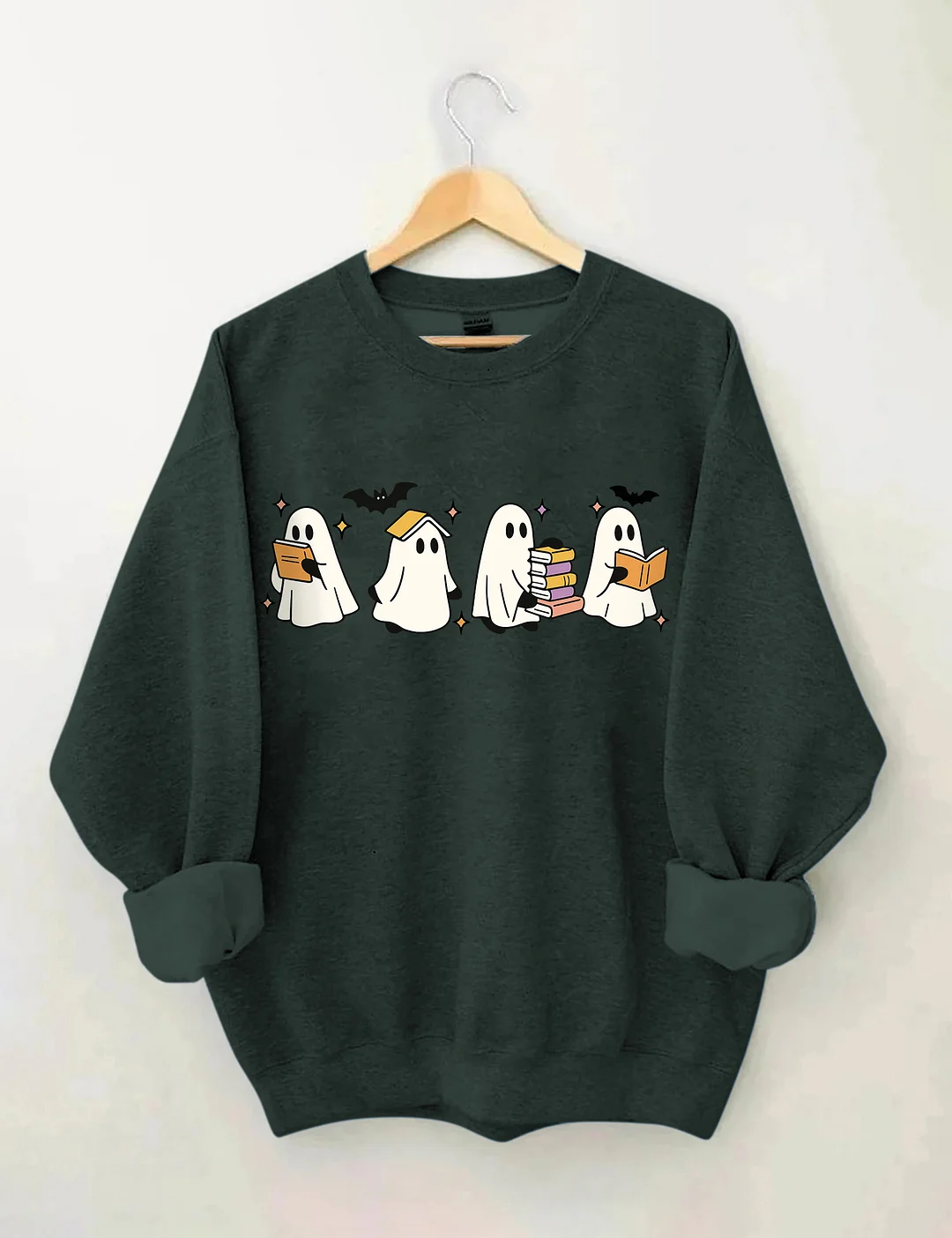 Funny Book Lover Halloween Sweatshirt