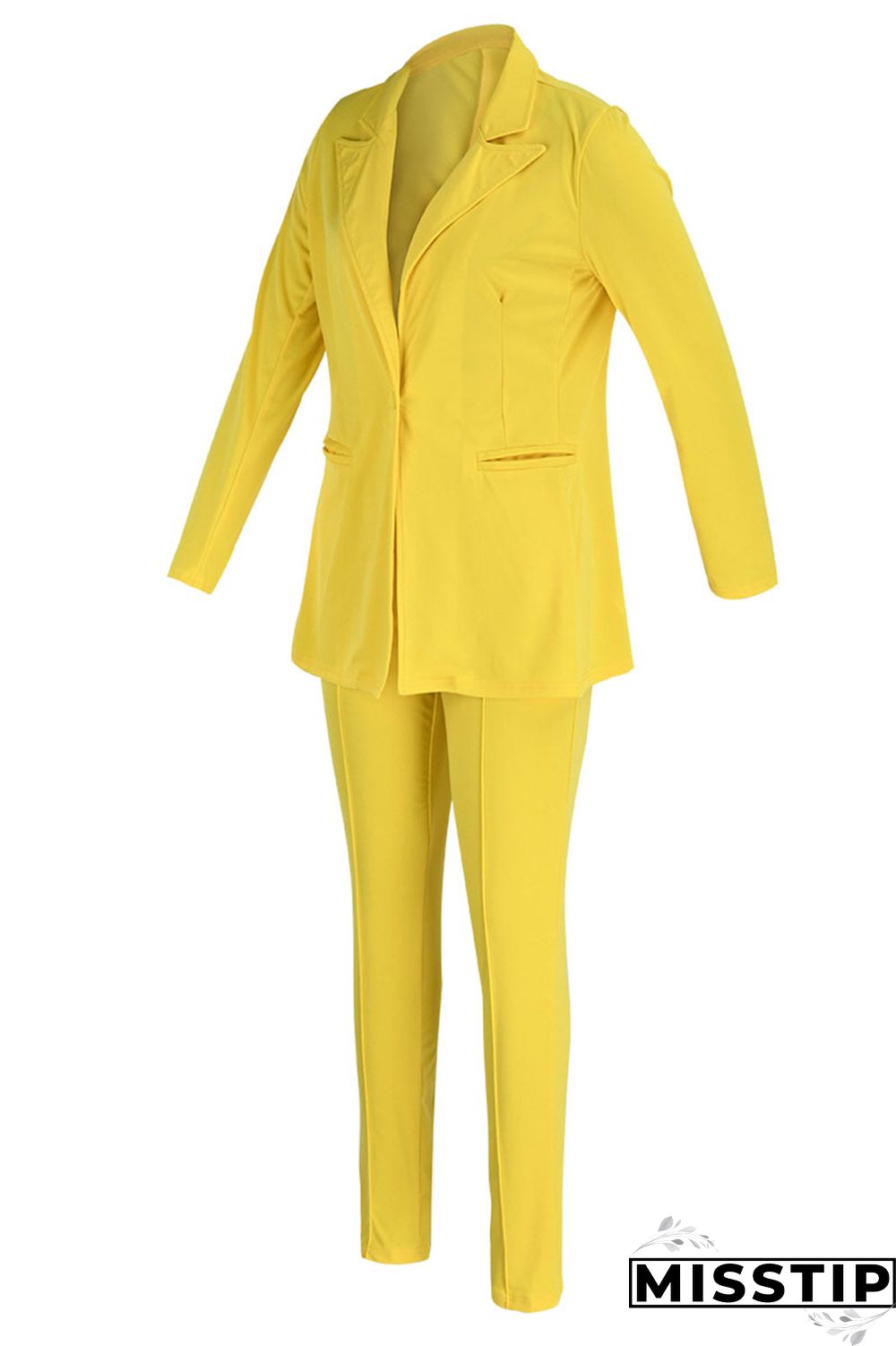 Black Casual Solid Patchwork Turn-back Collar Long Sleeve Two Pieces