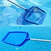 New Arrival Professional Blue Plastic Leaf Rake Mesh Net Skimmer Clean Swimming Pool Tool Leaf Skimmer Net