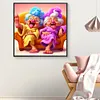 Funny Grandma-Full Round Diamond Painting 30*30CM
