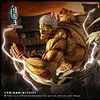 Armored Titan & Falco Grice's Jaw Titan Bust Statue With LED - Attack On Titan Resin Statue - GDC-Studio