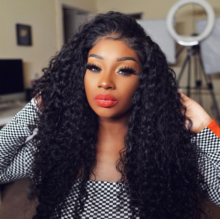 🔥Hair®| Malaysian Deep Wave Wig Lace Front Wig With Baby Hair Pre Plucked Lace Wigs For Women Sunlight Remy human hair wigs