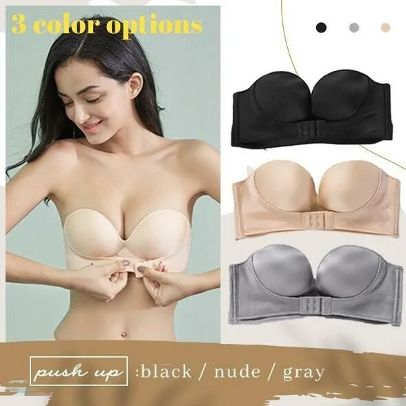 Invisible Strapless Non-slip Sexy No Steel Ring Tube Top