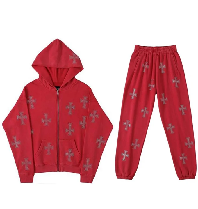 Wongn Women's Tracksuit Casual Rhinestone Long Sleeve Hooded Sport Suits Hoodie Sweatshirts and Long Pant Two Piece Sets y2k New pants