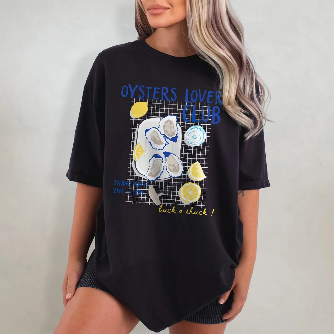 Oysters Lover Club T-shirt