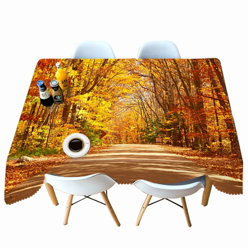 

Autumn Forest - 3D Tablecloth, 140*180cm, 501 Original