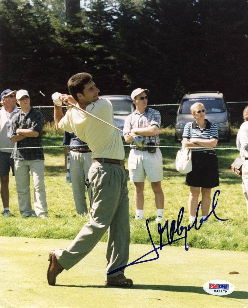 Jose Maria Olazabal Golf Signed Authentic 8X10 Photo Poster painting Autographed PSA/DNA #M42479