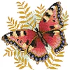 Butterfly-14CT Stamped Cross Stitch Kit(22*20cm)