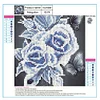 Rose-Partial Round Diamond Painting(25*25cm)