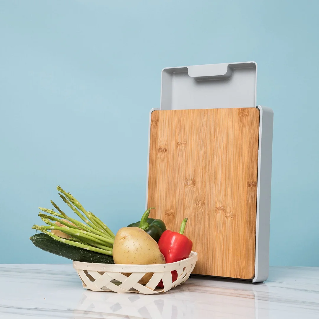 ( Early Christmas Promotion )Kitchen Cutting Board with Detachable Storage Drawer